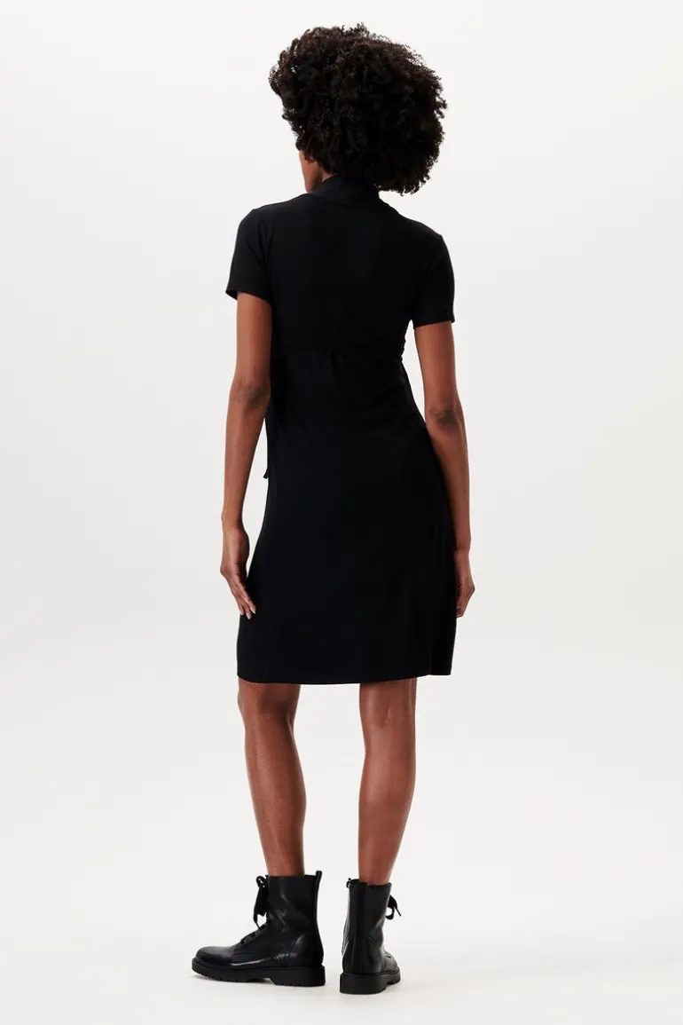 jurk_met_voedingsfunctie__1-156.webp Noppies Jurken | Jurken<Jurk Met Voedingsfunctie - Black Ink