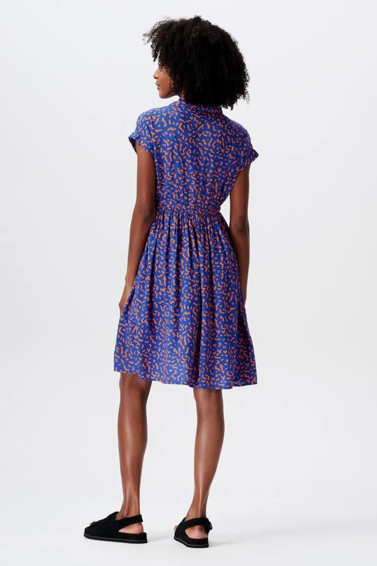 jurk_met_voedingsfunctie__1-49.webp Noppies Jurken | Jurken<Jurk Met Voedingsfunctie - Electric Blue