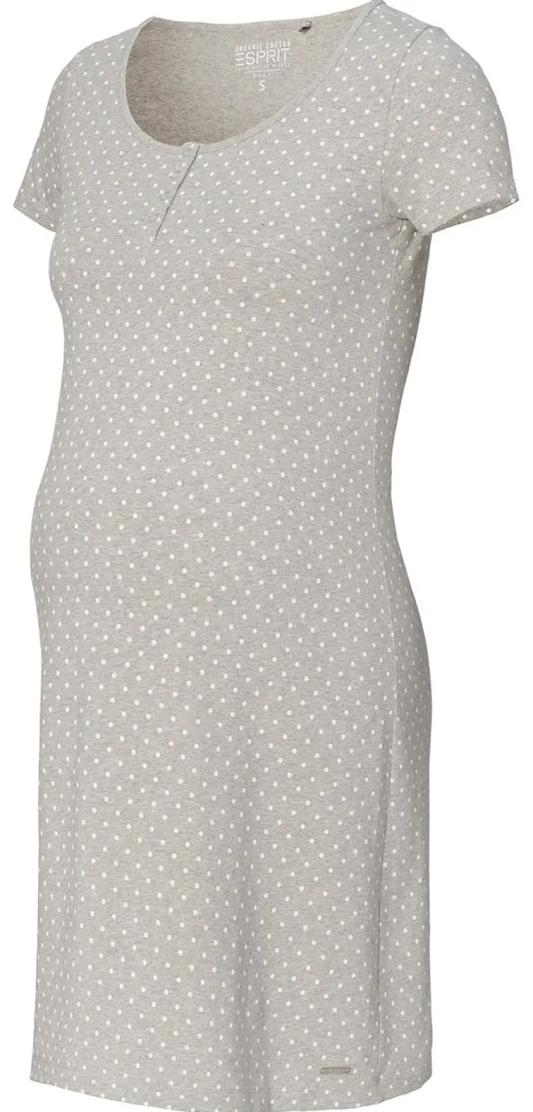 jurk_met_voedingsfunctie__10-109.webp Noppies Jurken | Jurken<Jurk Met Voedingsfunctie - Light Grey melange