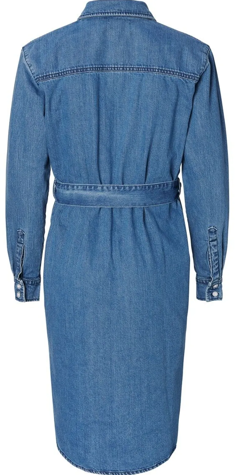 jurk_met_voedingsfunctie__10-136.webp Noppies Jurken | Jurken<Jurk Met Voedingsfunctie Athens - Medium Blue Wash