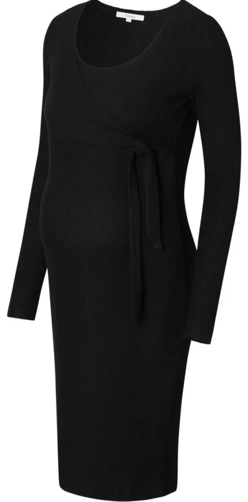 Noppies Jurken | Jurken<Jurk Met Voedingsfunctie Asa Ultra Soft Nursing Dress - Black
