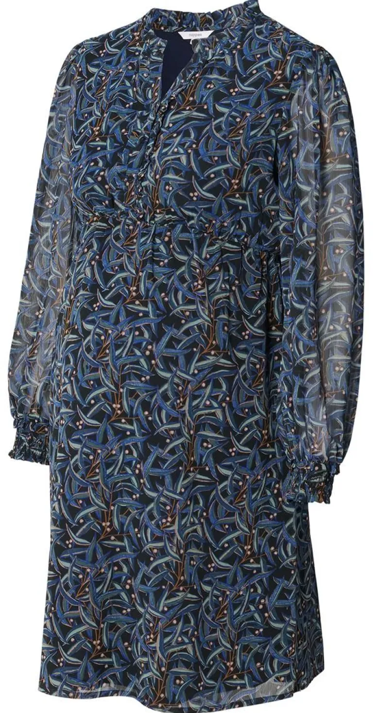 jurk_met_voedingsfunctie__10-79.webp Noppies Jurken | Jurken<Jurk Met Voedingsfunctie Foshan - Black Olive
