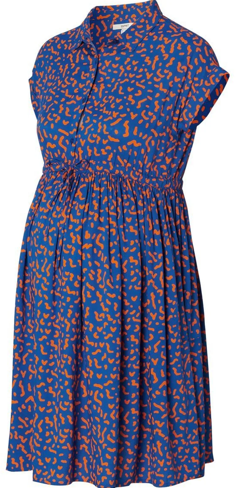 jurk_met_voedingsfunctie__11-28.webp Noppies Jurken | Jurken<Jurk Met Voedingsfunctie - Electric Blue