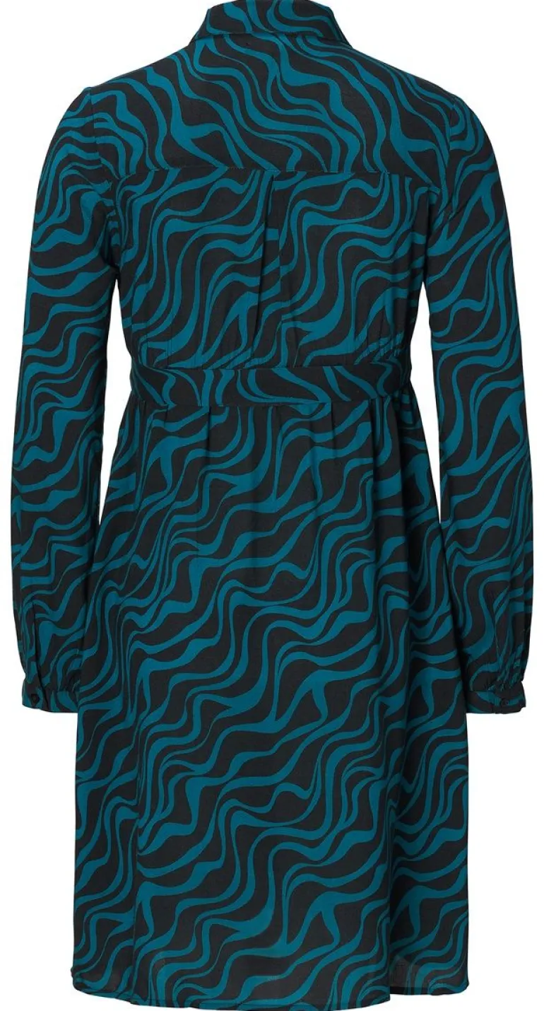 jurk_met_voedingsfunctie__11-59.webp Noppies Jurken | Jurken<Jurk Met Voedingsfunctie - Blue Coral