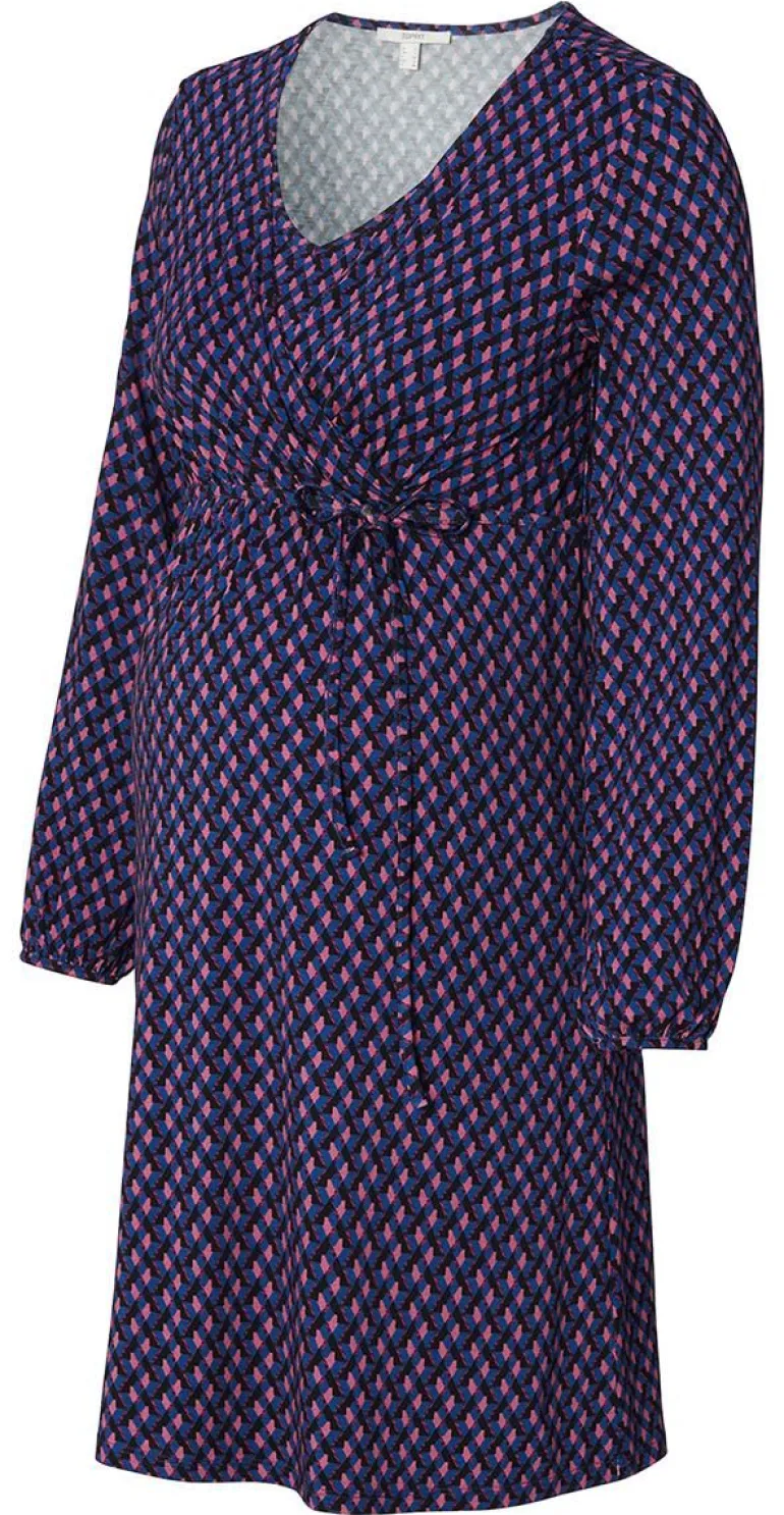jurk_met_voedingsfunctie__11-8.webp Noppies Jurken | Jurken<Jurk Met Voedingsfunctie - Royal Blue