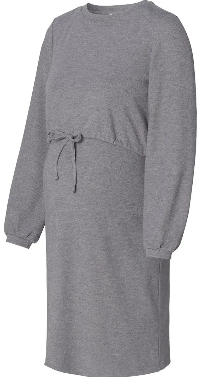 jurk_met_voedingsfunctie__12-122.webp Noppies Jurken | Jurken<Jurk Met Voedingsfunctie - Medium Grey