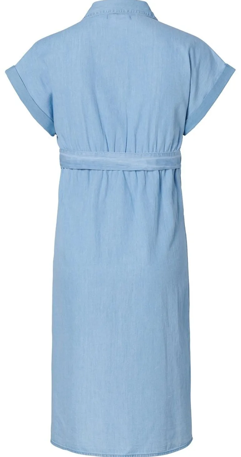 jurk_met_voedingsfunctie__12-80.webp Noppies Jurken | Jurken<Jurk Met Voedingsfunctie Tencel - Light Blue