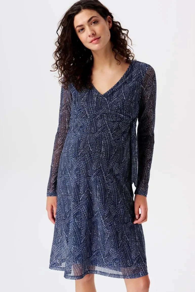 jurk_met_voedingsfunctie__12-9.webp Noppies Jurken | Jurken<Jurk Met Voedingsfunctie - Dark Blue