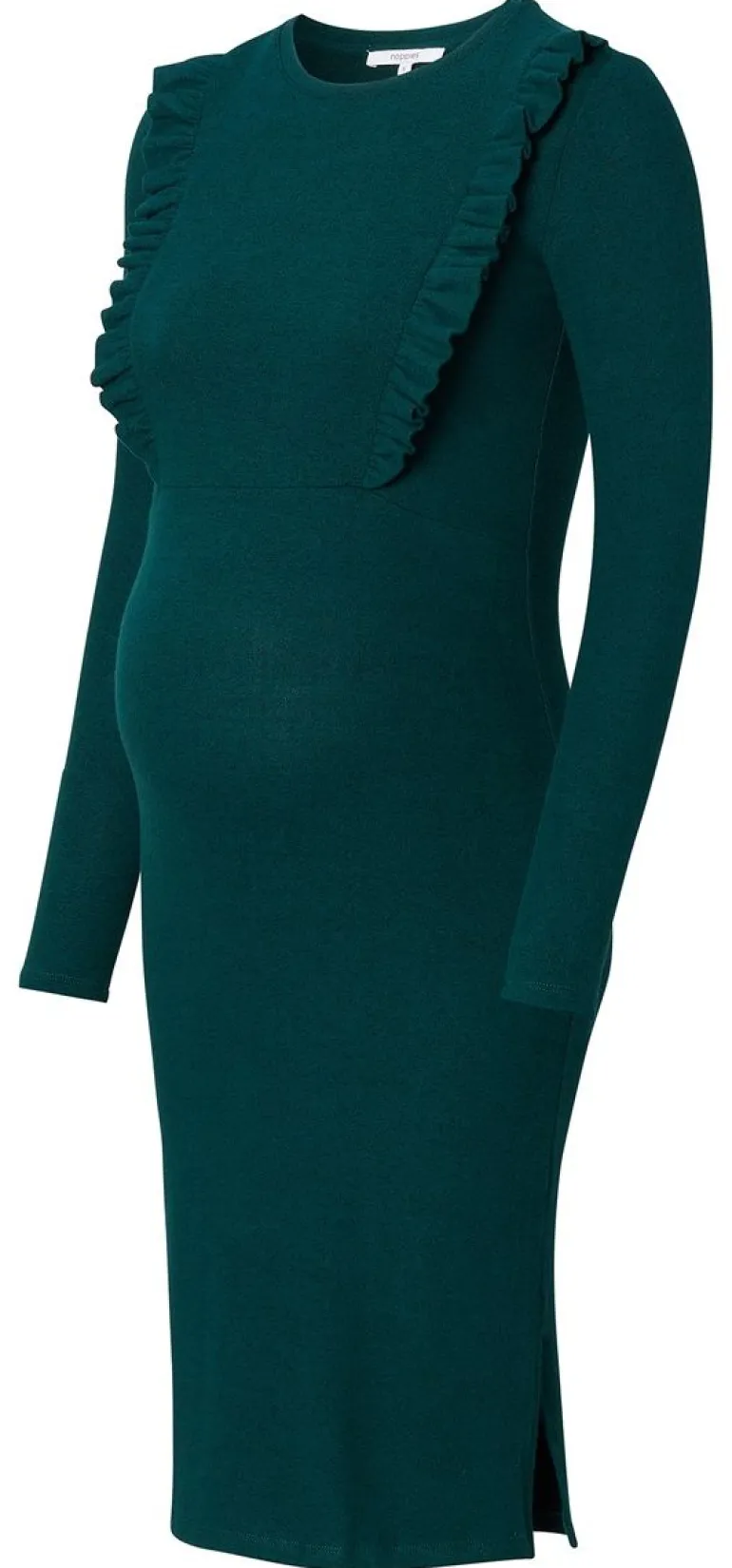 jurk_met_voedingsfunctie__13-43.webp Noppies Jurken | Jurken<Jurk Met Voedingsfunctie Paducah - Deep Teal