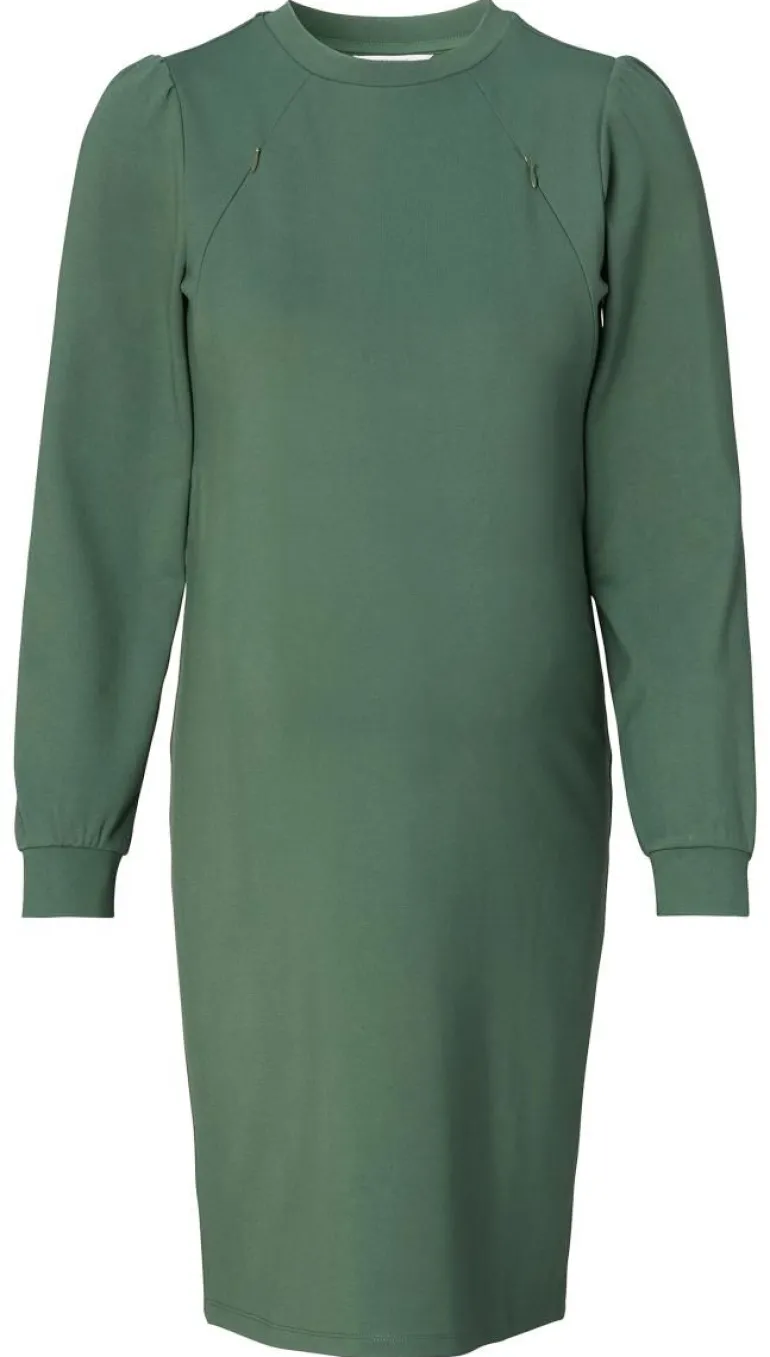 jurk_met_voedingsfunctie__2-127.webp Noppies Jurken | Jurken<Jurk Met Voedingsfunctie Kalida - Duck Green