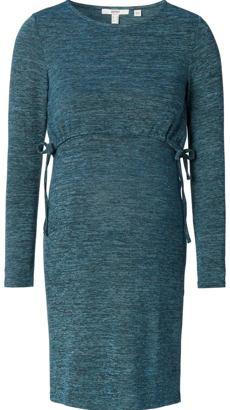 jurk_met_voedingsfunctie__2-138.webp Noppies Jurken | Jurken<Jurk Met Voedingsfunctie - Teal Blue