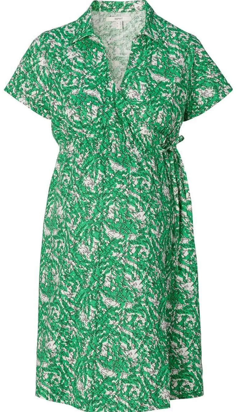 jurk_met_voedingsfunctie__2-163.webp Noppies Jurken | Jurken<Jurk Met Voedingsfunctie - Bright green