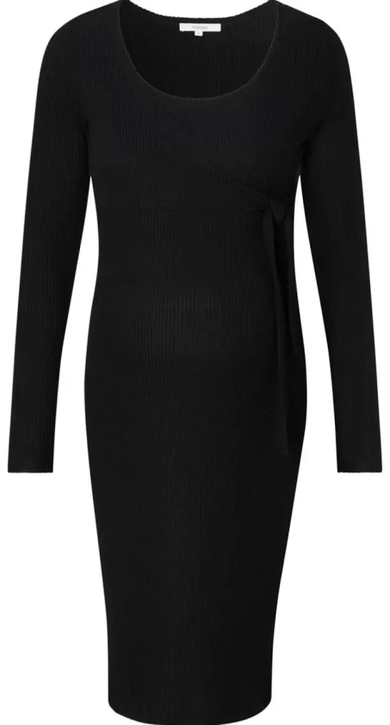 Noppies Jurken | Jurken<Jurk Met Voedingsfunctie Asa Ultra Soft Nursing Dress - Black