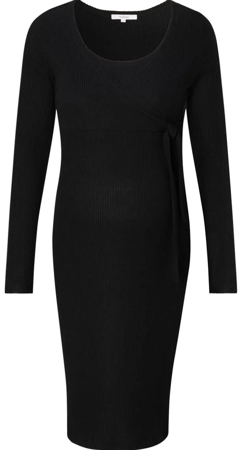 jurk_met_voedingsfunctie__2-84.webp Noppies Jurken | Jurken<Jurk Met Voedingsfunctie Asa Ultra Soft Nursing Dress - Black
