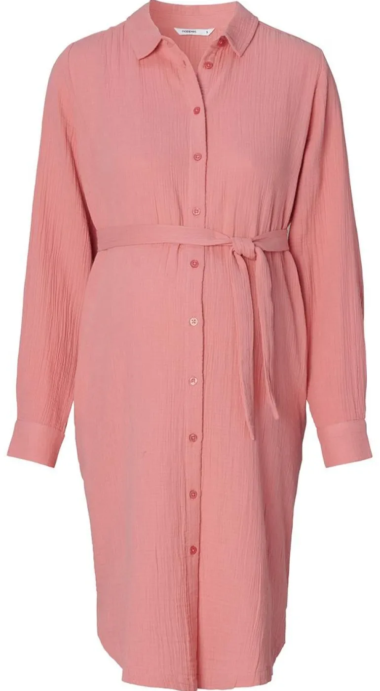 jurk_met_voedingsfunctie__3-117.webp Noppies Jurken | Jurken<Jurk Met Voedingsfunctie Epworth - Dusty Rose