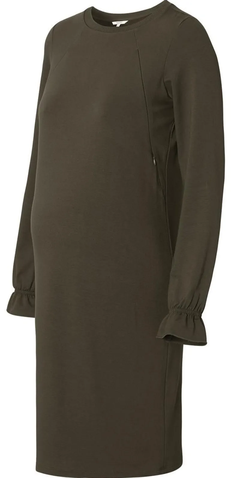jurk_met_voedingsfunctie__4-111.webp Noppies Jurken | Jurken<Jurk Met Voedingsfunctie Frederikstad - Black Olive