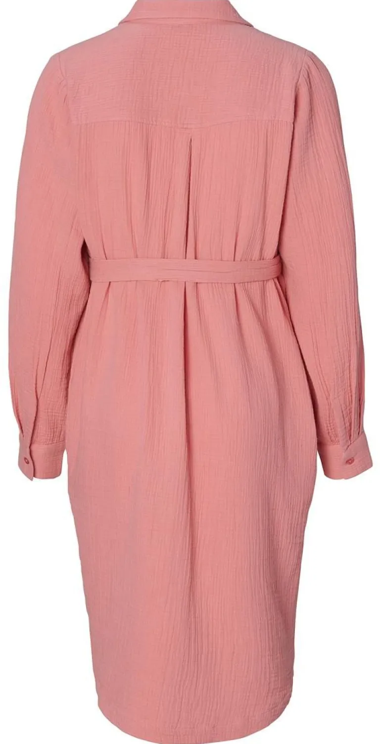 jurk_met_voedingsfunctie__4-117.webp Noppies Jurken | Jurken<Jurk Met Voedingsfunctie Epworth - Dusty Rose