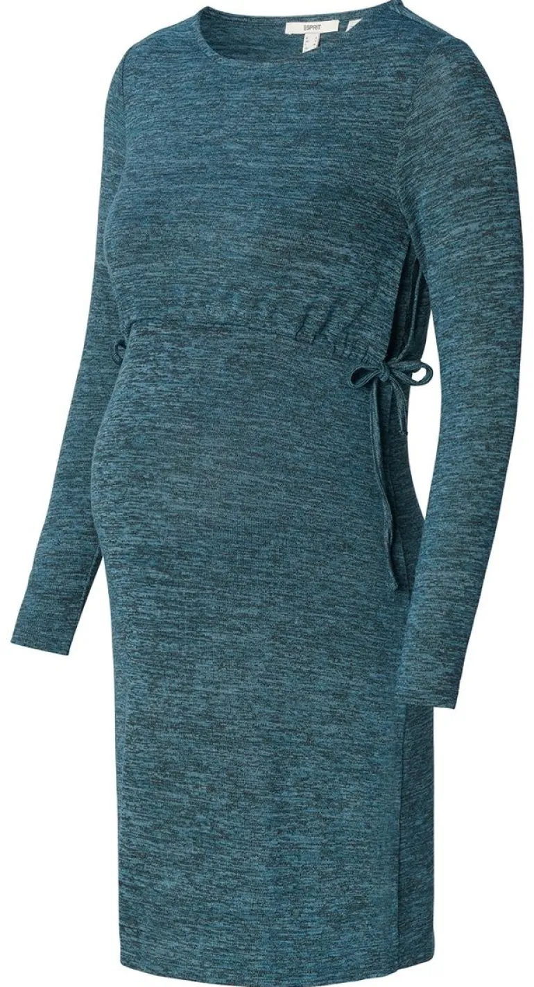 jurk_met_voedingsfunctie__4-138.webp Noppies Jurken | Jurken<Jurk Met Voedingsfunctie - Teal Blue