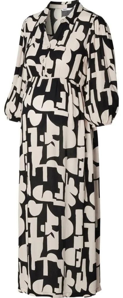 Noppies Jurken | Jurken<Jurk Met Voedingsfunctie Lieksa - Monochrome All Over Print
