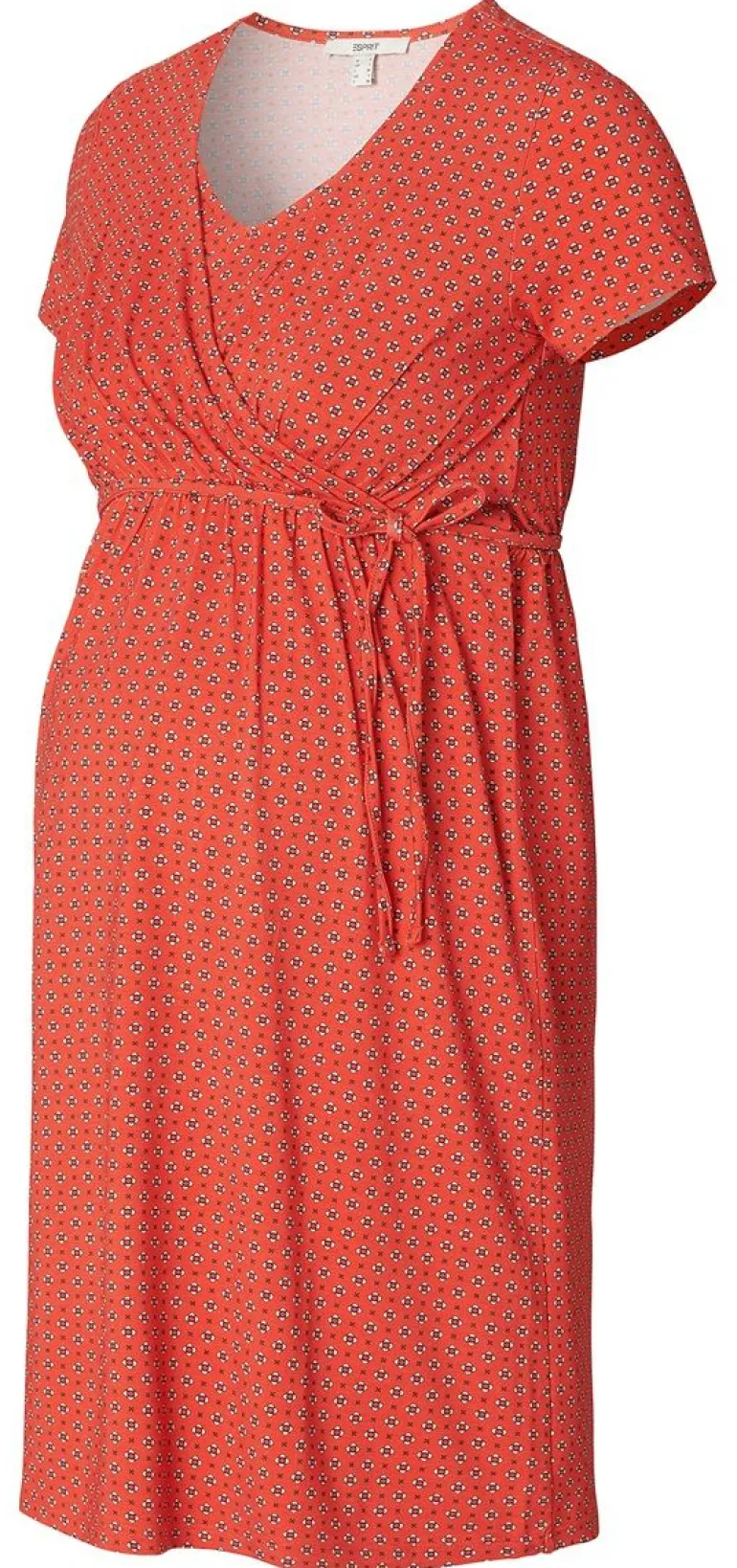 jurk_met_voedingsfunctie__4-50.webp Noppies Jurken | Jurken<Jurk Met Voedingsfunctie - Flame Red