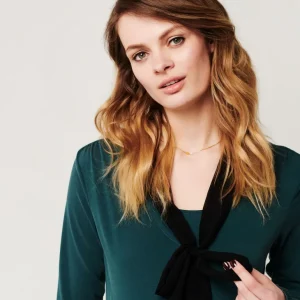 Noppies Jurken | Jurken<Jurk Met Voedingsfunctie - Dark Teal Green