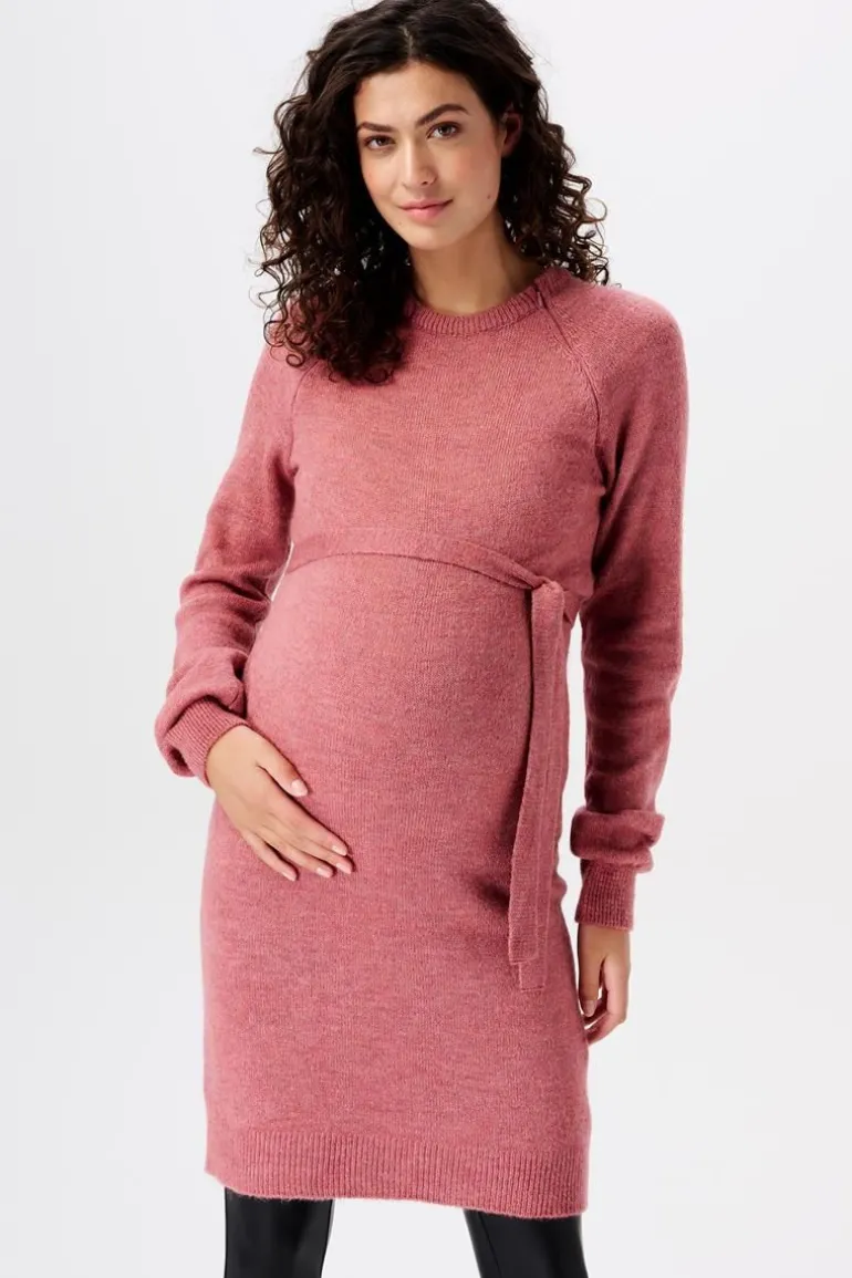 jurk_met_voedingsfunctie__5-128.webp Noppies Jurken | Jurken<Jurk Met Voedingsfunctie - Dark Old Pink