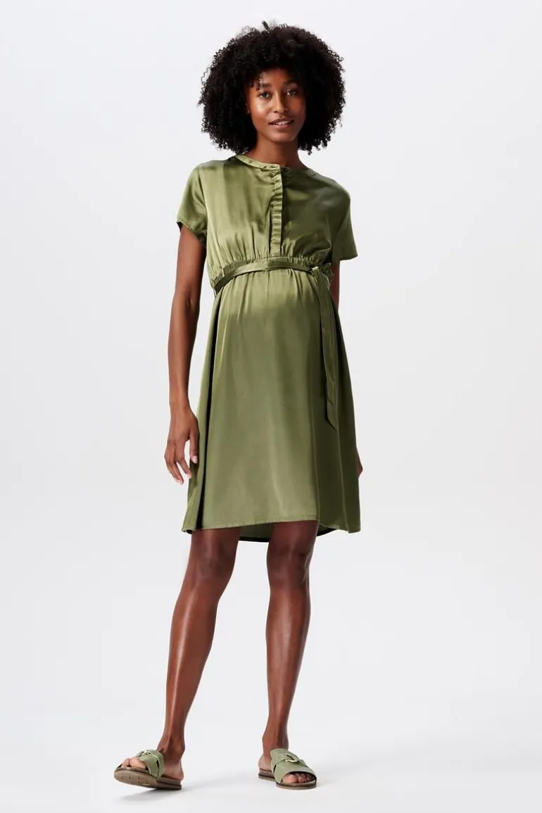 jurk_met_voedingsfunctie__5-161.webp Noppies Jurken | Jurken<Jurk Met Voedingsfunctie - Olive Green