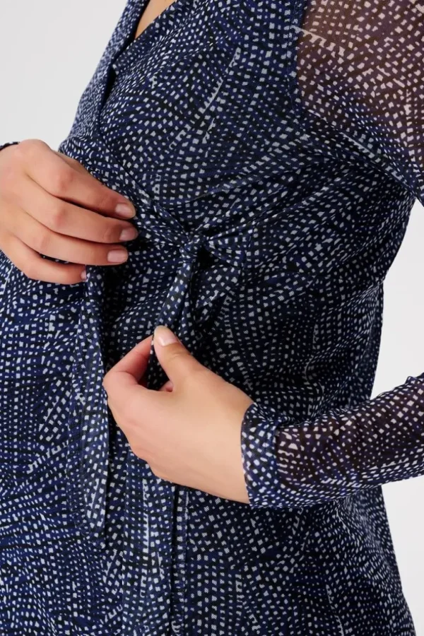Noppies Jurken | Jurken<Jurk Met Voedingsfunctie - Dark Blue