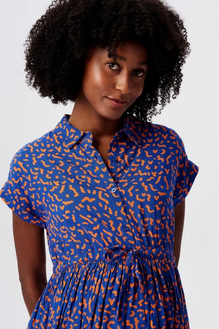 jurk_met_voedingsfunctie__6-47.webp Noppies Jurken | Jurken<Jurk Met Voedingsfunctie - Electric Blue