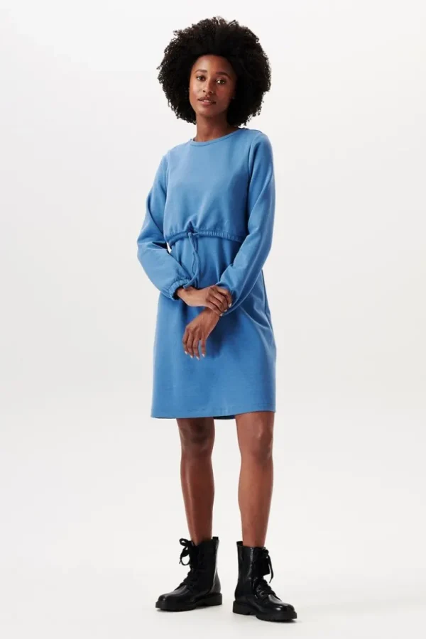 Noppies Jurken | Jurken<Jurk Met Voedingsfunctie - Modern Blue