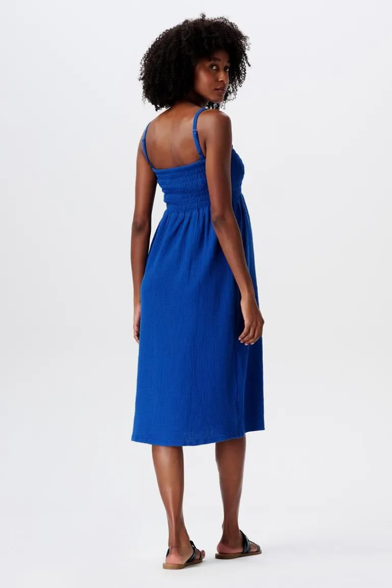 jurk_met_voedingsfunctie__7-162.webp Noppies Jurken | Jurken<Jurk Met Voedingsfunctie - Electric Blue