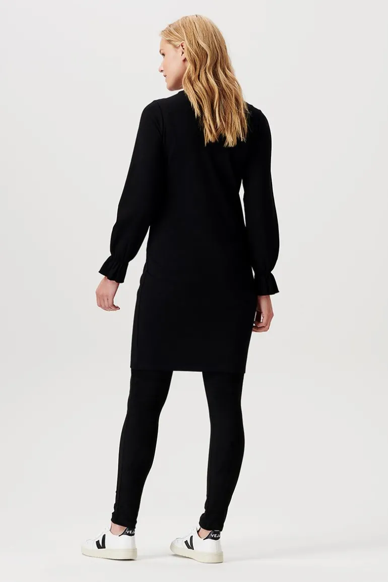 jurk_met_voedingsfunctie__8-104.webp Noppies Jurken | Jurken<Jurk Met Voedingsfunctie Pinole - Black