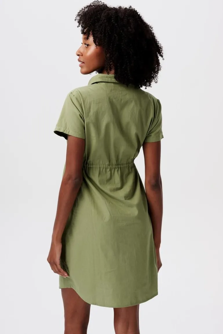 jurk_met_voedingsfunctie__8-155.webp Noppies Jurken | Jurken<Jurk Met Voedingsfunctie - Olive Green