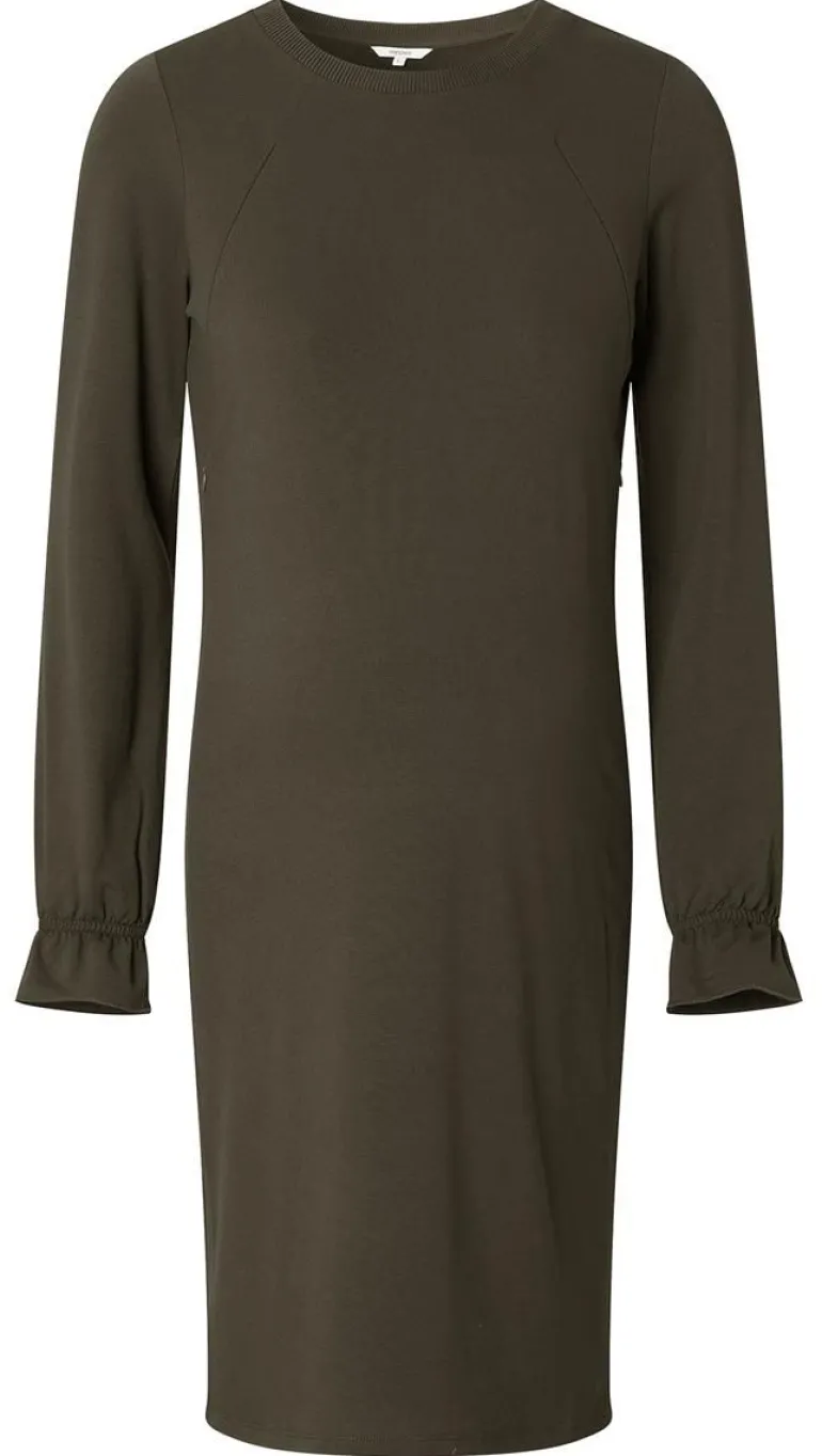 jurk_met_voedingsfunctie__9-103.webp Noppies Jurken | Jurken<Jurk Met Voedingsfunctie Frederikstad - Black Olive