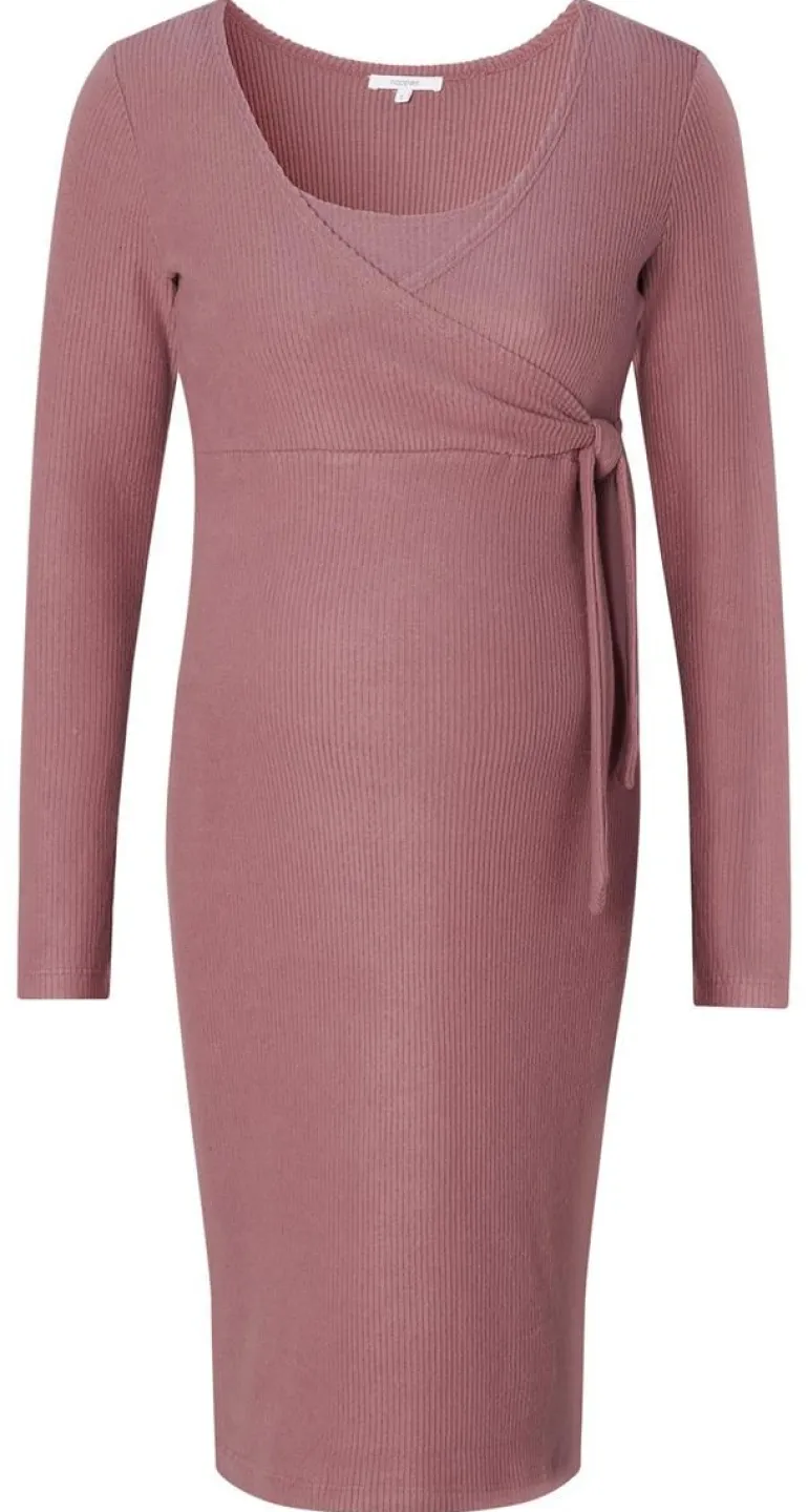 jurk_met_voedingsfunctie__9-117.webp Noppies Jurken | Jurken<Jurk Met Voedingsfunctie Asa Ultra Soft Nursing Dress - Rose Taupe