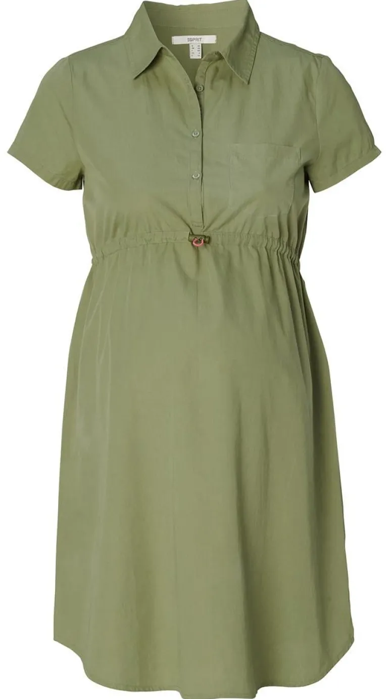 jurk_met_voedingsfunctie__9-152.webp Noppies Jurken | Jurken<Jurk Met Voedingsfunctie - Olive Green