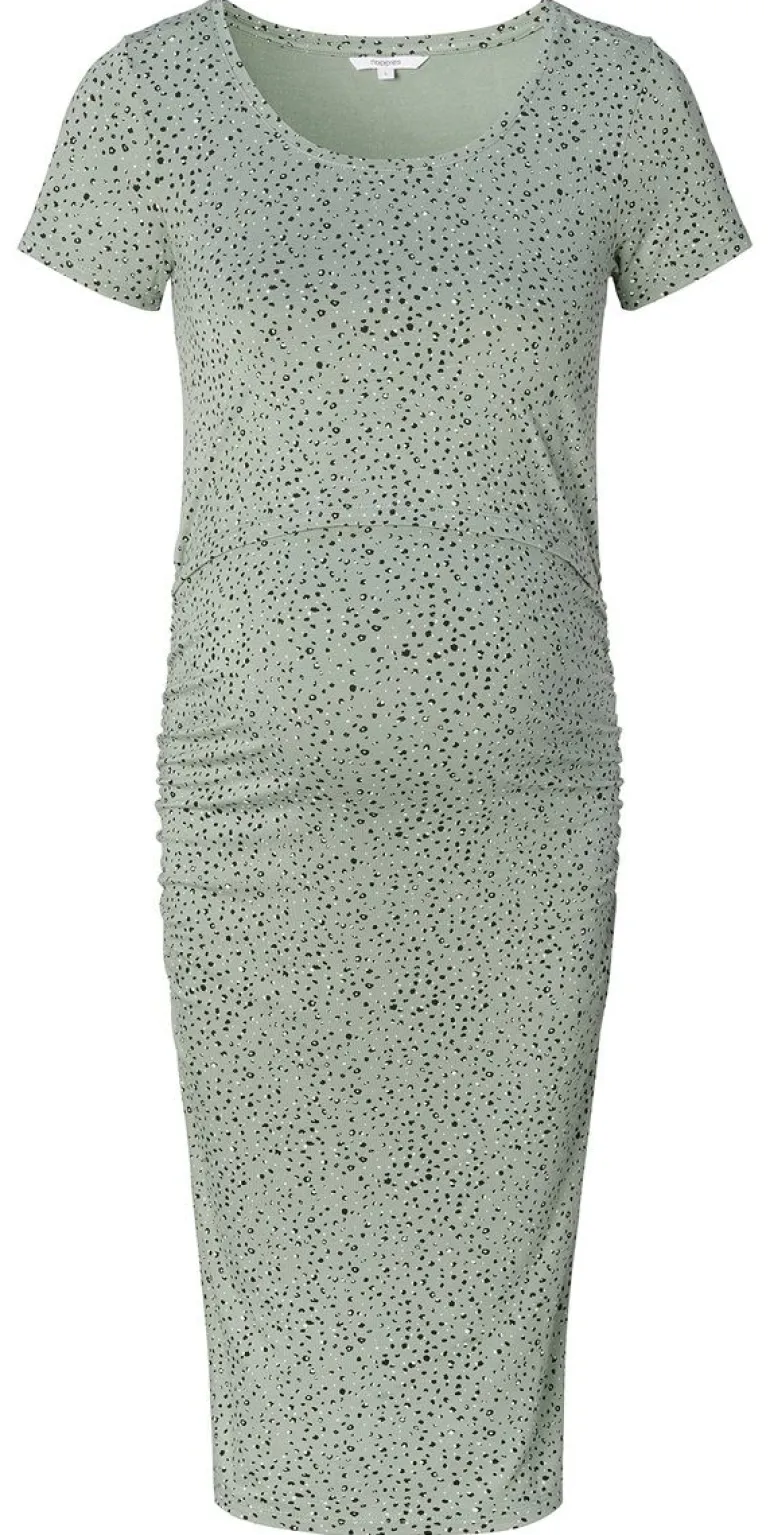 jurk_met_voedingsfunctie__9-42.webp Noppies Jurken | Jurken<Jurk Met Voedingsfunctie Bali - Lily pad