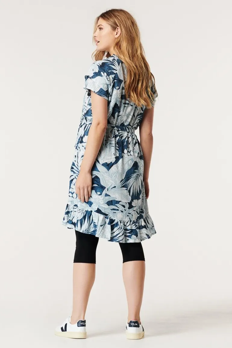 jurk_mila__gray_blue_8.webp Noppies Jurken<Jurk Mila - Gray Blue