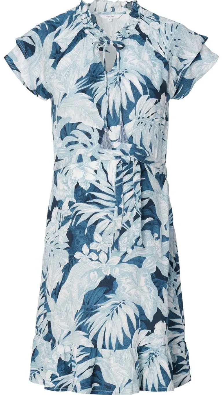 jurk_mila__gray_blue_9.webp Noppies Jurken<Jurk Mila - Gray Blue