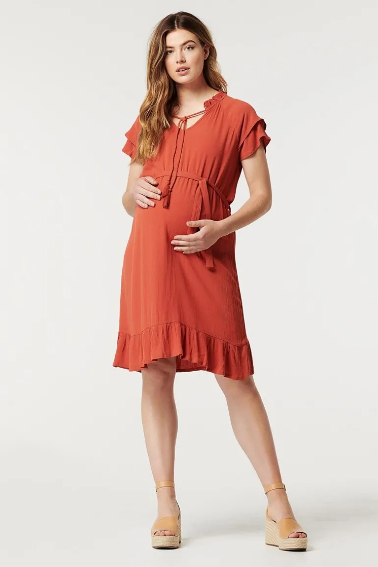 jurk_mila__hot_sauce_7.webp Noppies Jurken<Jurk Mila - Hot Sauce