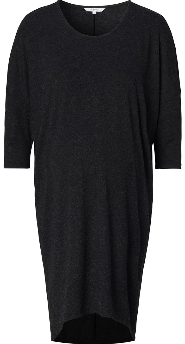 jurk_olivet__grey_melange_2.webp Noppies Jurken<Jurk Olivet - Grey Melange