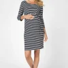 Noppies Jurken<Jurk Paris - Night Sky Stripe