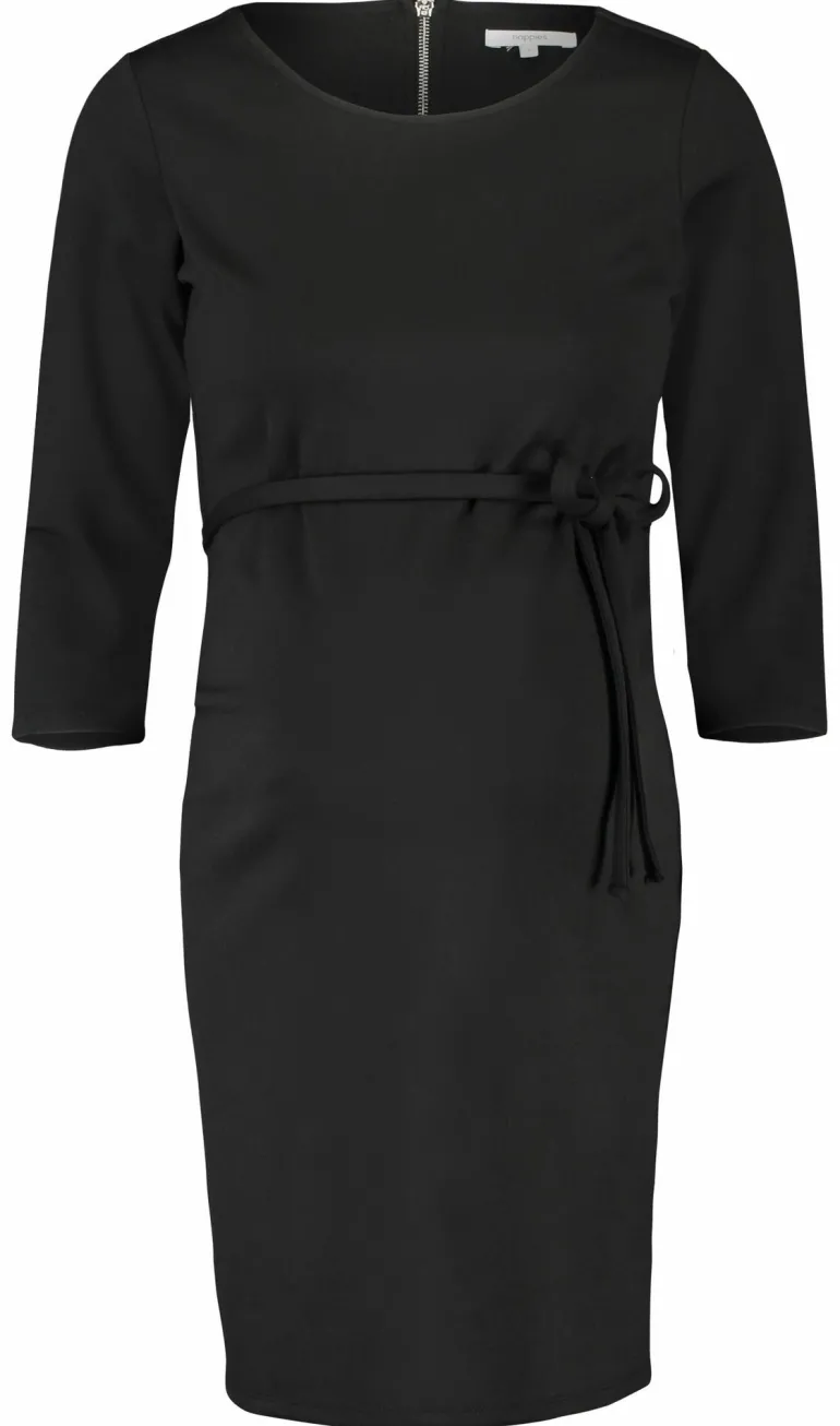 jurk_paris_solid__black_8.webp Noppies Jurken<Jurk Paris Solid - Black