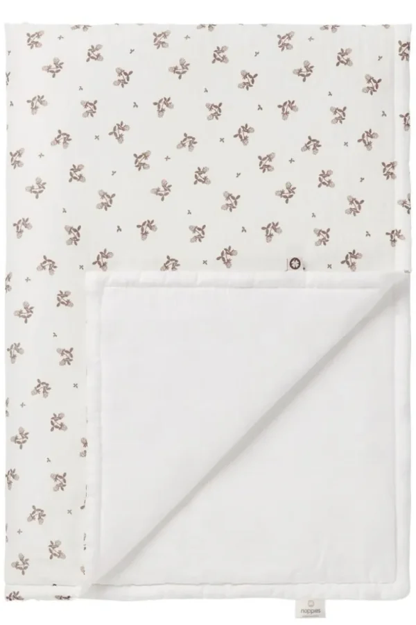 Noppies Dekens | Babykamer<Ledikant Deken Blooming Clover 100x140 Cm - Jet Stream