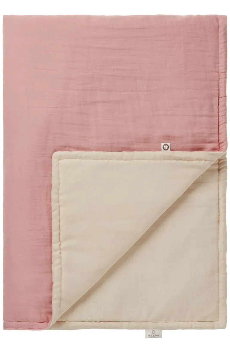 ledikant_deken_filled_x_c_4-3.webp Noppies Dekens | Babykamer<Ledikant Deken Filled 100x140 Cm - Misty Rose