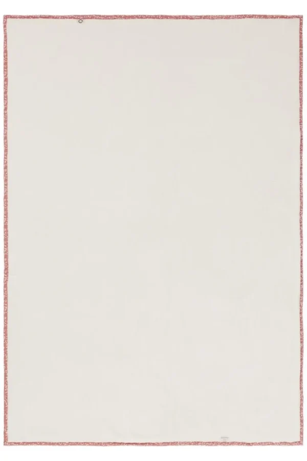 Noppies Dekens | Babykamer<Ledikant Deken Teddy Fancy Dot 100x140 Cm - Brick Dust