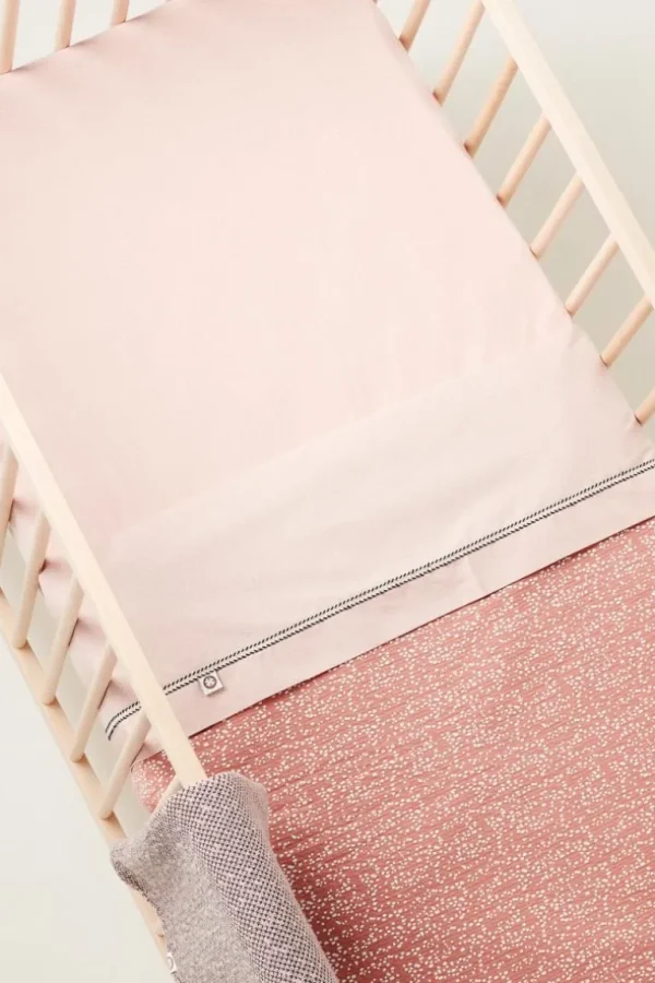 Noppies Hoeslakens | Babykamer<Ledikant Hoeslaken Tiny Dot - Misty Rose