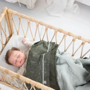 Noppies Hoeslakens | Babykamer<Ledikant Hoeslaken Tiny Dot - Jet Stream