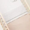 Noppies Lakens | Babykamer<Ledikant Laken Tiny Dot 110x140 Cm - Jet Stream