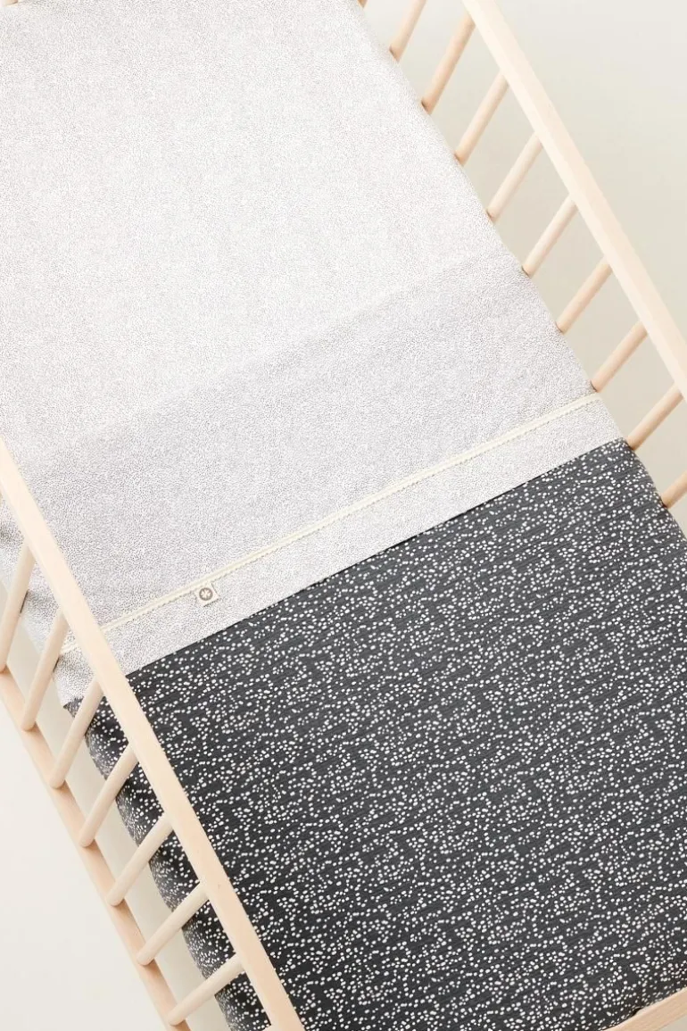 ledikant_laken_tiny_dot_x_1-1.webp Noppies Lakens | Babykamer<Ledikant Laken Tiny Dot 110x140 Cm - Jet Stream